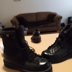 Danner steel toe boots black laceup 91/2